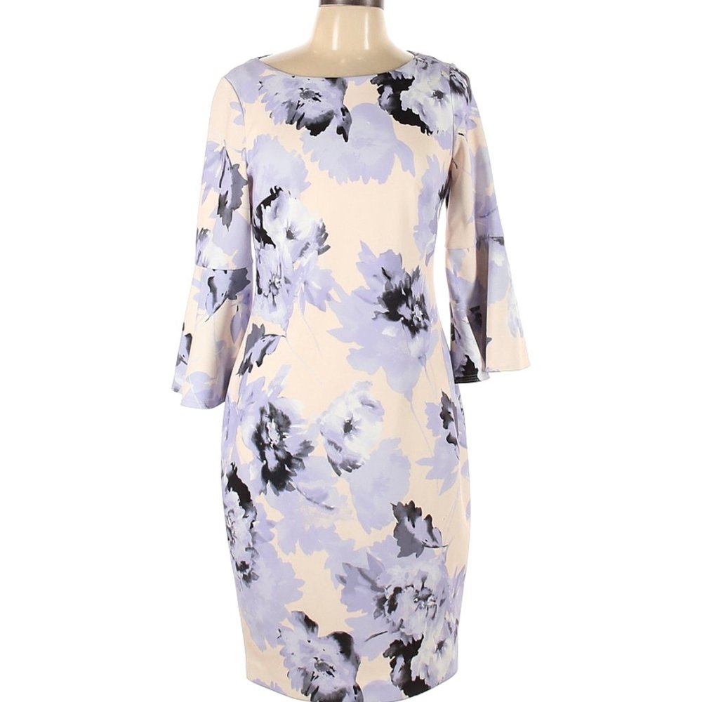Calvin Klein floral dress - size 10